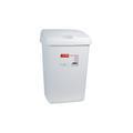Afvalbak plat 25 lt wi