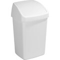 Afvalbak tuimel 26 lt wit