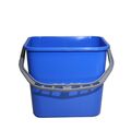 Emmer vierkant 12L blauw