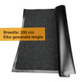 Vloermat Pro 200cm breed antr.